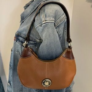 Dooney & Bourke Brown Leather Shoulders Bag